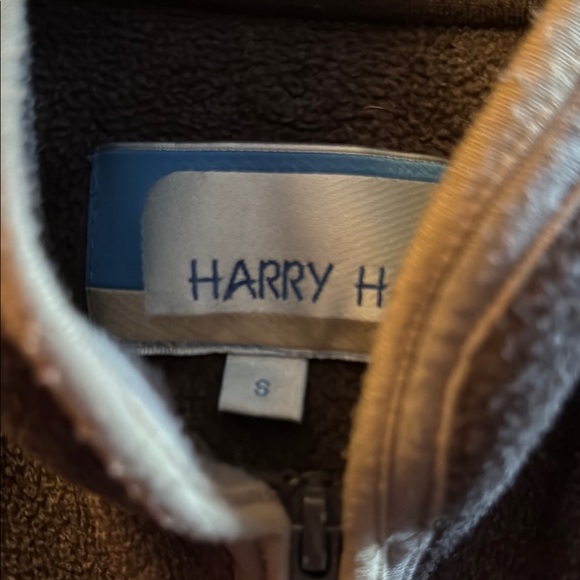 Harry hall  Women's Brown Fleece Jacket size 6 - Picture 3 of 4